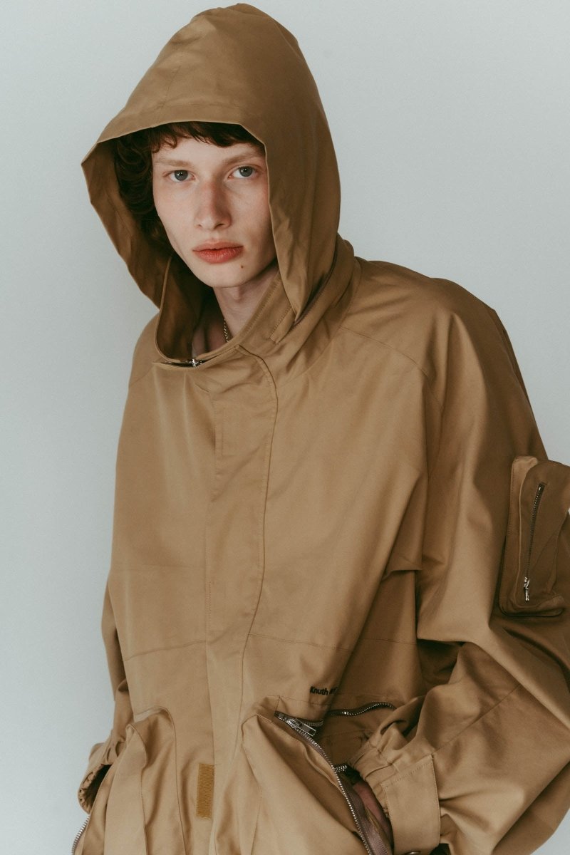 2way nylon blouson(unisex)/camel - KNUTH MARF