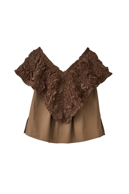 2way off shoulder blouse/3color - KNUTH MARF