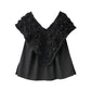 2way off shoulder blouse/3color - KNUTH MARF