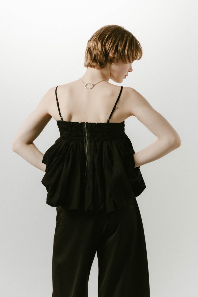 2way peplum tops/3color - KNUTH MARF