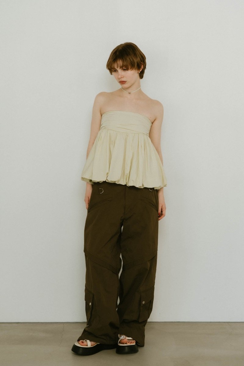 2way peplum tops/3color - KNUTH MARF