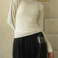 2way piping high neck knit/4color - KNUTH MARF
