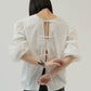 2way ribbon lady blouse/2color - KNUTH MARF