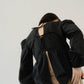2way ribbon lady blouse/2color - KNUTH MARF