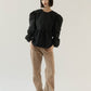 2way ribbon lady blouse/2color - KNUTH MARF