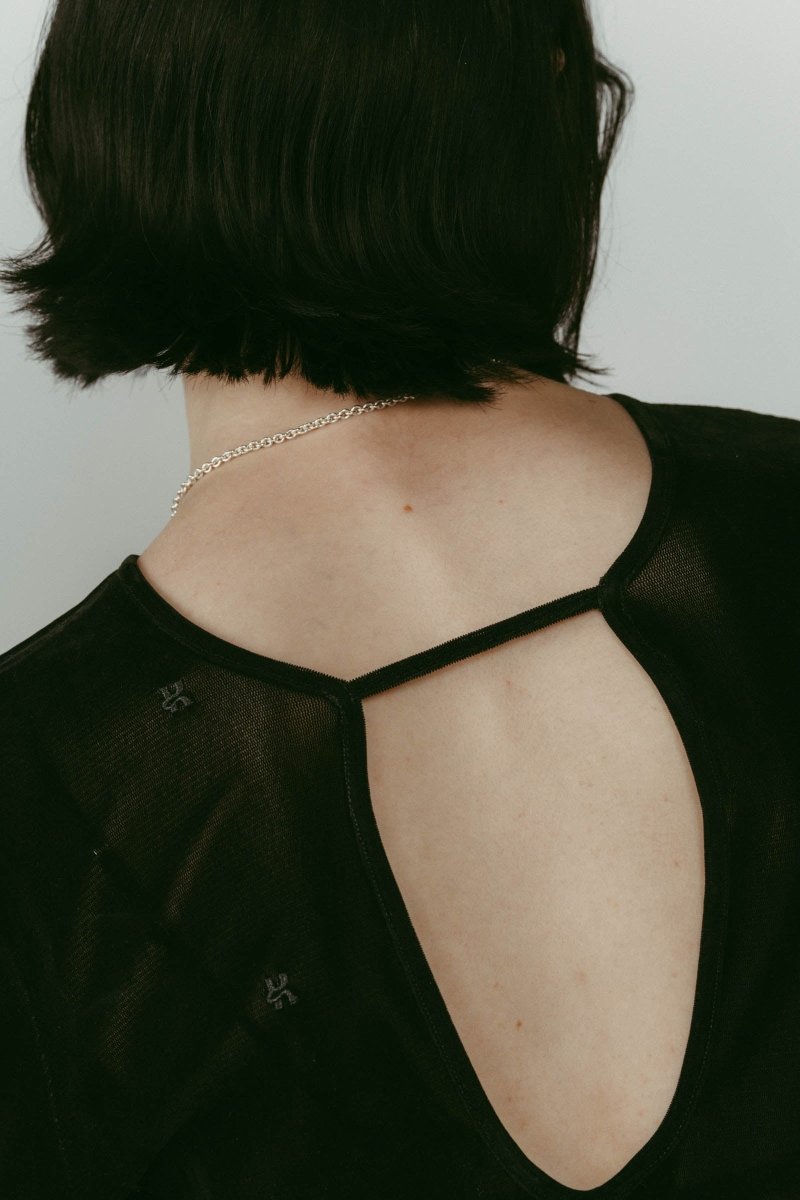 2way sheer velours tops/4color - KNUTH MARF