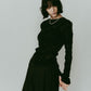 2way sheer velours tops/4color - KNUTH MARF