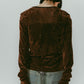 2way sheer velours tops/4color - KNUTH MARF