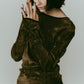 2way sheer velours tops/4color - KNUTH MARF