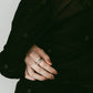 2way sheer velours tops/4color - KNUTH MARF