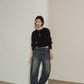 2way shirring blouse/2color - KNUTH MARF