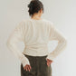 2way shirring blouse/2color - KNUTH MARF