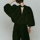 4way design blouse/black - KNUTH MARF
