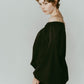 4way design blouse/black - KNUTH MARF