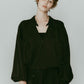 4way design blouse/black - KNUTH MARF