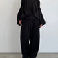 4way design blouse/black - KNUTH MARF