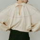 4way design blouse/ivory - KNUTH MARF