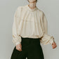 4way design blouse/ivory - KNUTH MARF