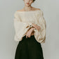 4way design blouse/ivory - KNUTH MARF