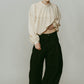 4way design blouse/ivory - KNUTH MARF