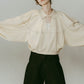 4way design blouse/ivory - KNUTH MARF