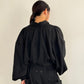 4way design blouse/stripeblack - KNUTH MARF