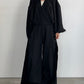 4way design blouse/stripeblack - KNUTH MARF