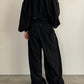 4way design blouse/stripeblack - KNUTH MARF