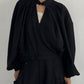 4way design blouse/stripeblack - KNUTH MARF