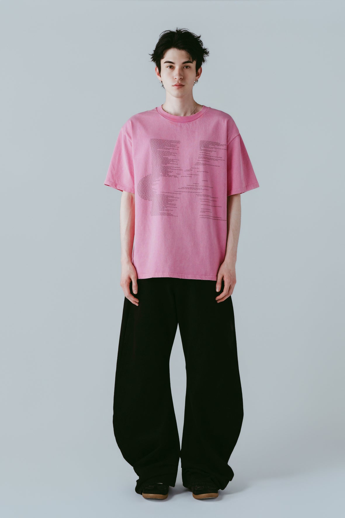 K error design T shirt(unisex)/pink