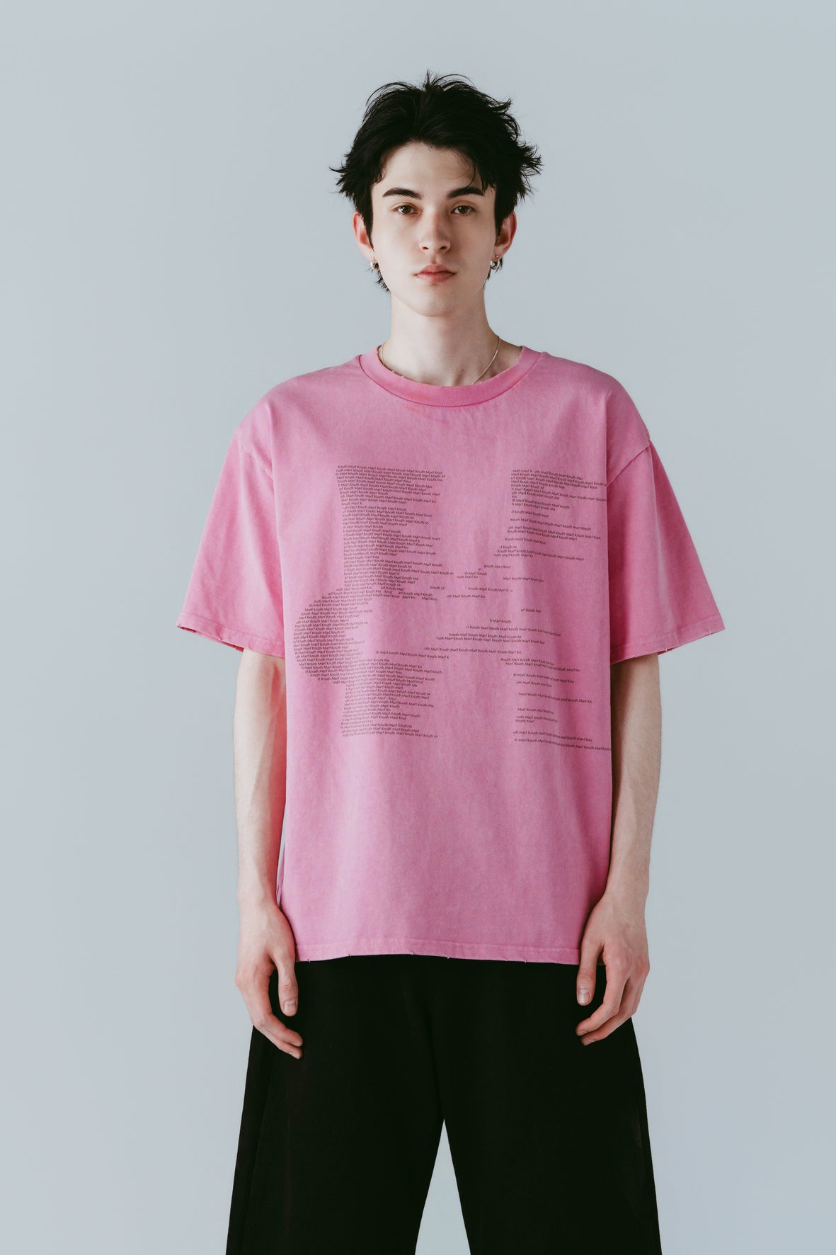K error design T shirt(unisex)/pink