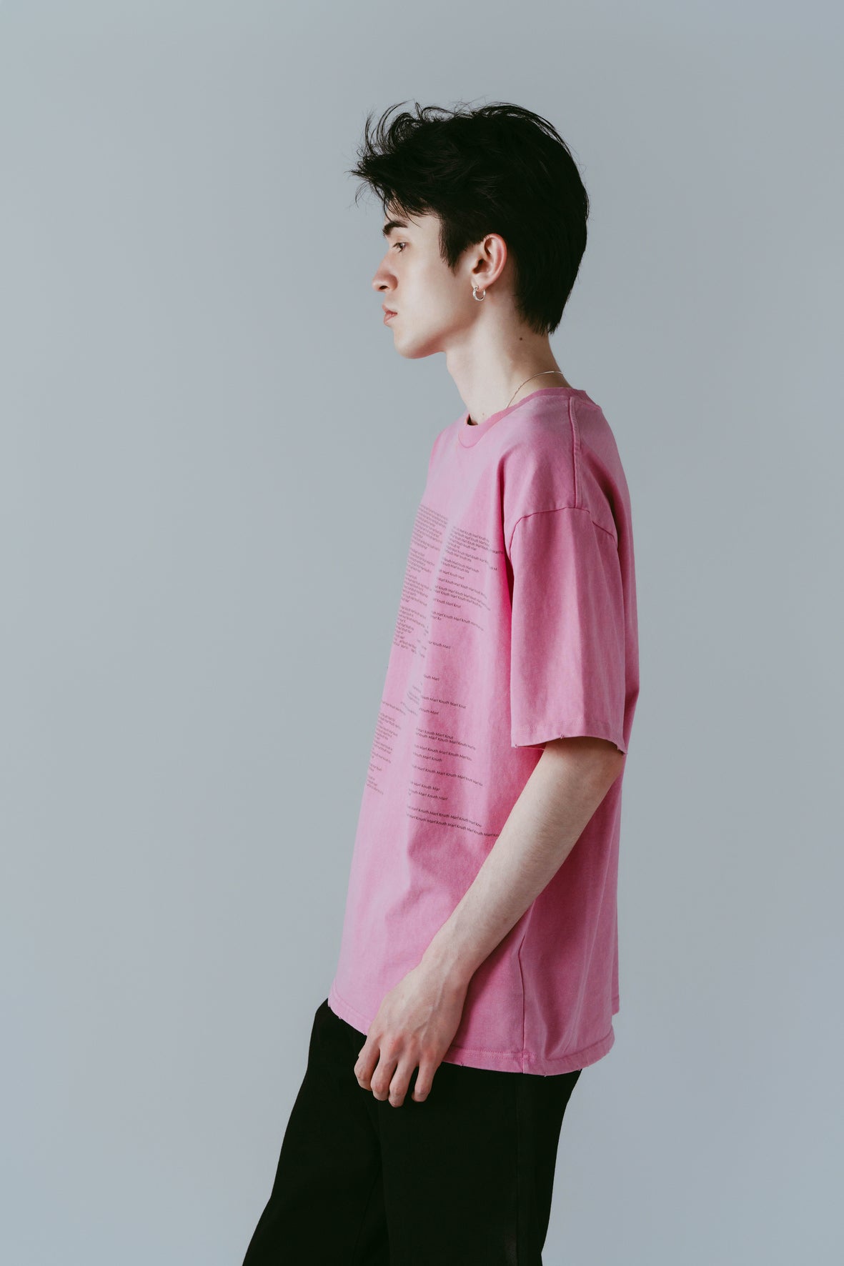 K error design T shirt(unisex)/pink