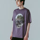 rhinestone graphic tee(unisex)/purple