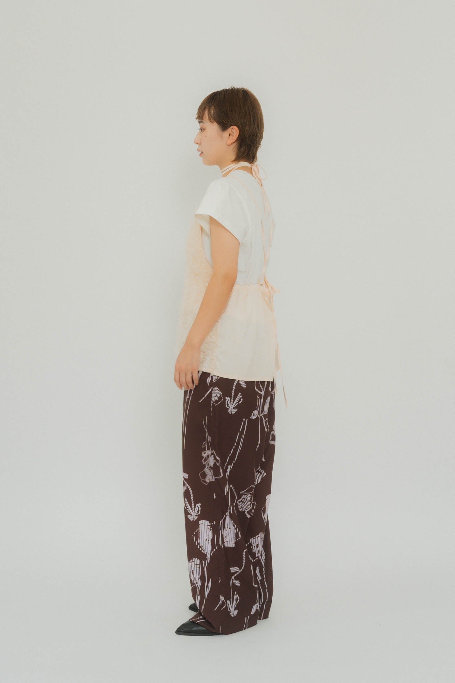 U neck tulle bustier | KNUTH MARF