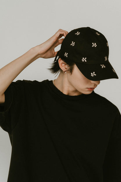 K logo cap/2color
