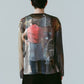 oji sheer long-sleeve tee(unisex)/oji