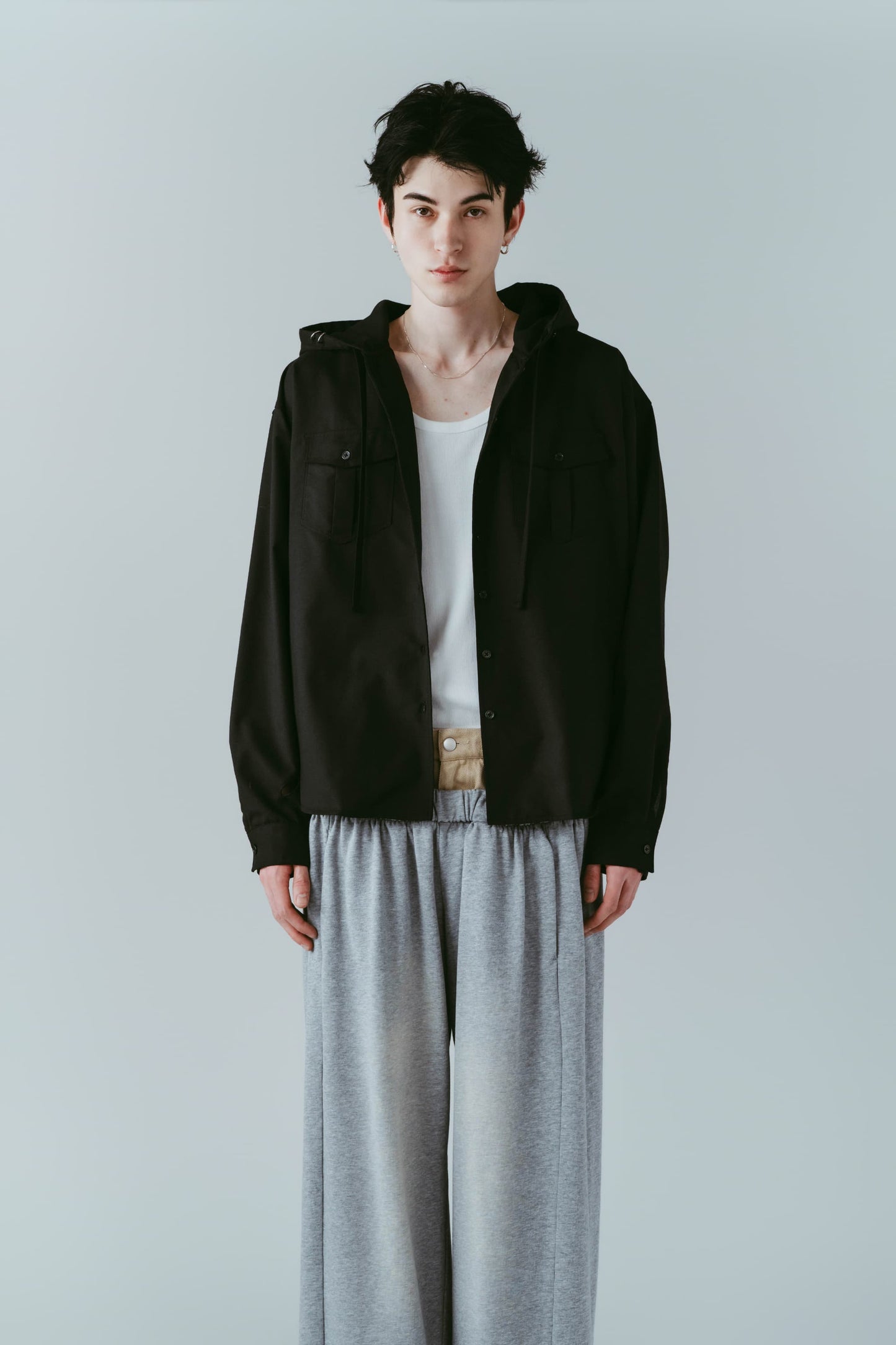 UV protection hoodie(unisex)/black
