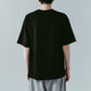 rhinestone graphic tee(unisex)/black