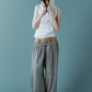 double-layer sweatpants(unisex)/gray