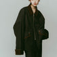 denim over shirt jacket(unisex)/2color
