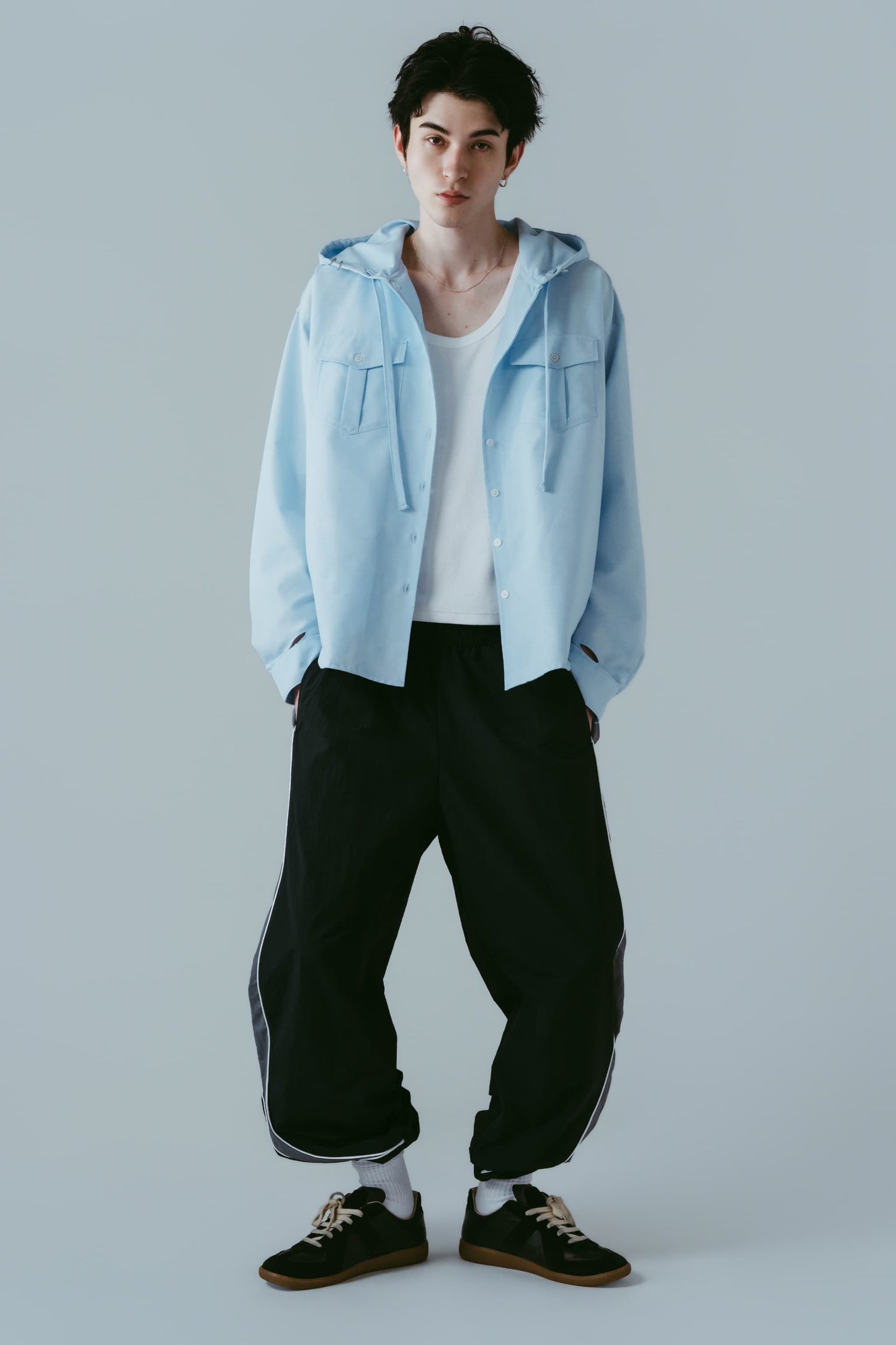 UV protection hoodie(unisex)/blue