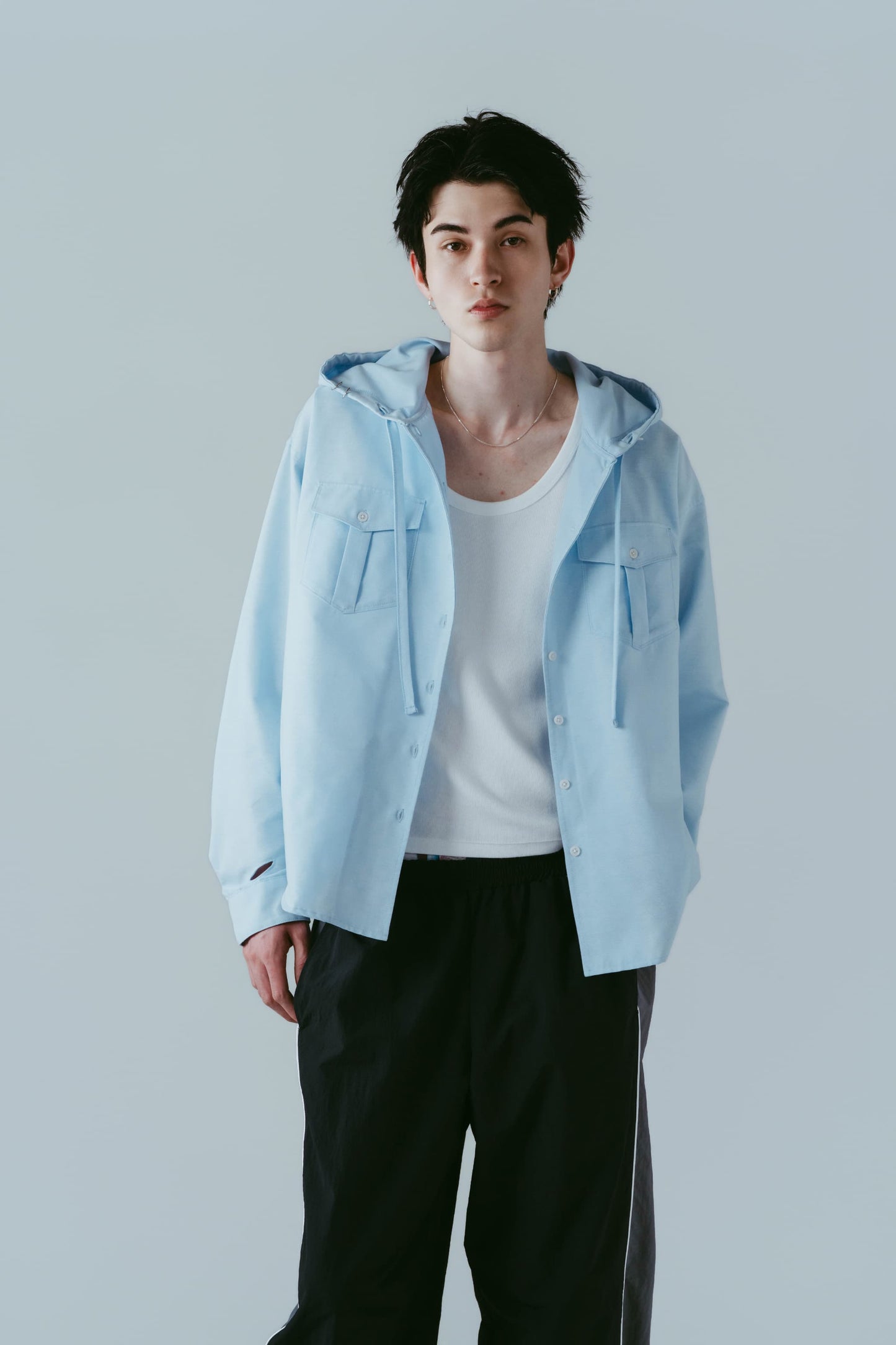 UV protection hoodie(unisex)/blue