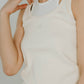 2piece layered logo tank top/3color