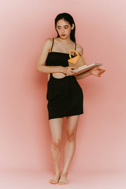 suspender swim wear/3color