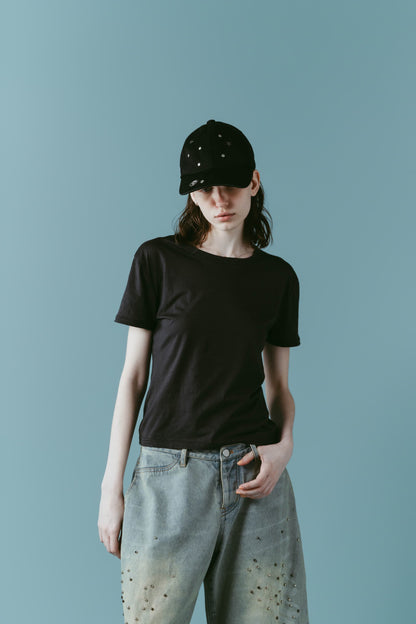 studded cap/2color