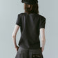 studded hunting cap/black