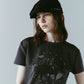 studded hunting cap/black