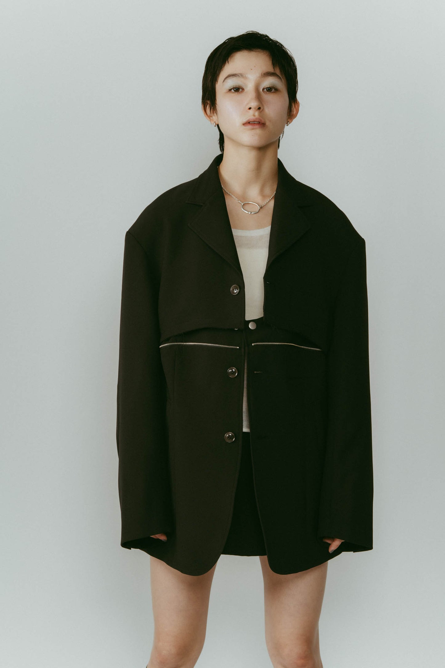 custom dad jacket (unisex)/black