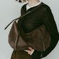 suede moon bag/2color