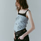 embroidered scarf/3color